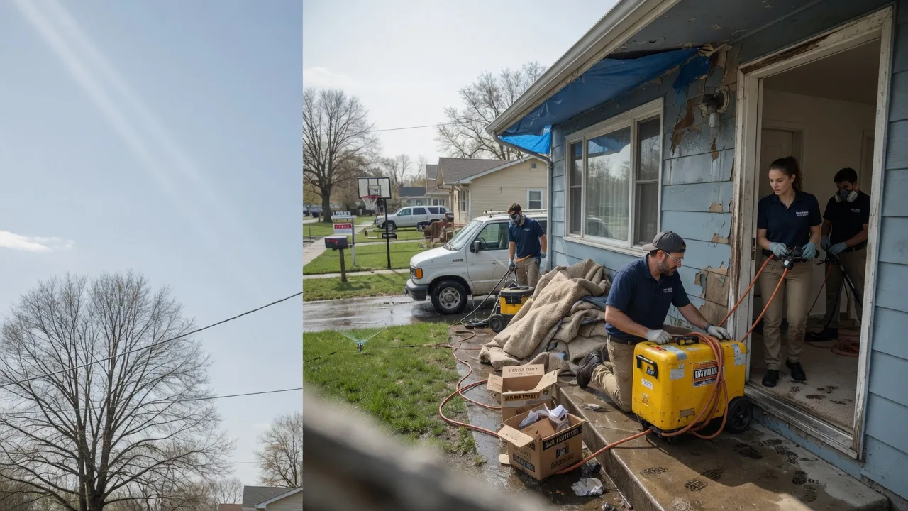 Basement Flood Cleanup in Big Sandy, WV near me